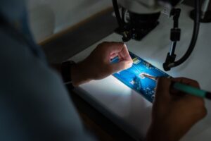 Kontrola jakości w montażu kontraktowym elektroniki RGBpro Andrychow